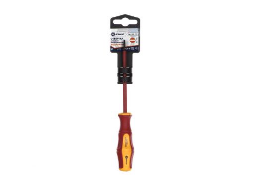 Изображение товара Диэлектрическая отвертка КОБАЛЬТ 248-771 Ultra Grip SL 3,0 х 100 мм