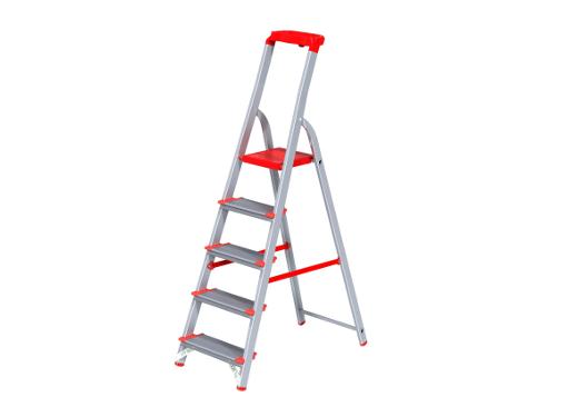 Изображение товара Стремянка НОВАЯ ВЫСОТА NV 515 с лотком-органайзером