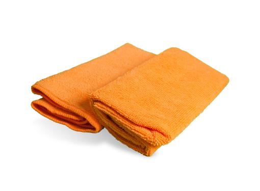Изображение товара Оранжевая микрофибровая салфетка HANKO MC-O 40х40см для полировки и ухода за автомобилем