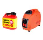 Бензиновый генератор HAMMER GNR2000i +Карта топливная ПТК 10 л +Канистра 235-010 10л