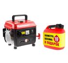 Бензиновый генератор HAMMER GN800 + карта топливная ПТК 10 л + канистра 235-010 10л