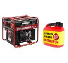 Бензиновый генератор HAMMER GN3200i +Карта топливная ПТК 10 л +Канистра 235-010 10л