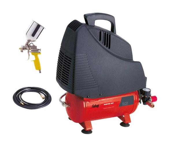

Компрессор Fubag Painter set ol195/6 + 2 предмета