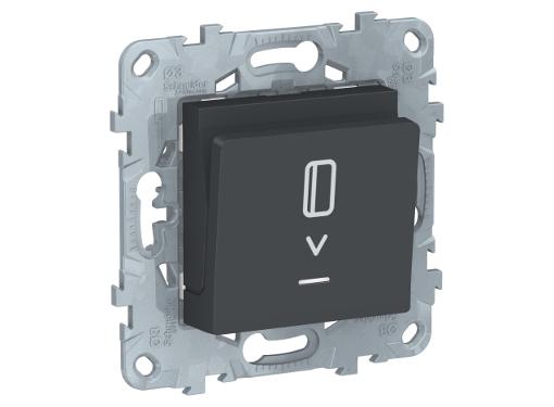 Изображение товара Выключатель SCHNEIDER ELECTRIC NU528354 unica new антрацит