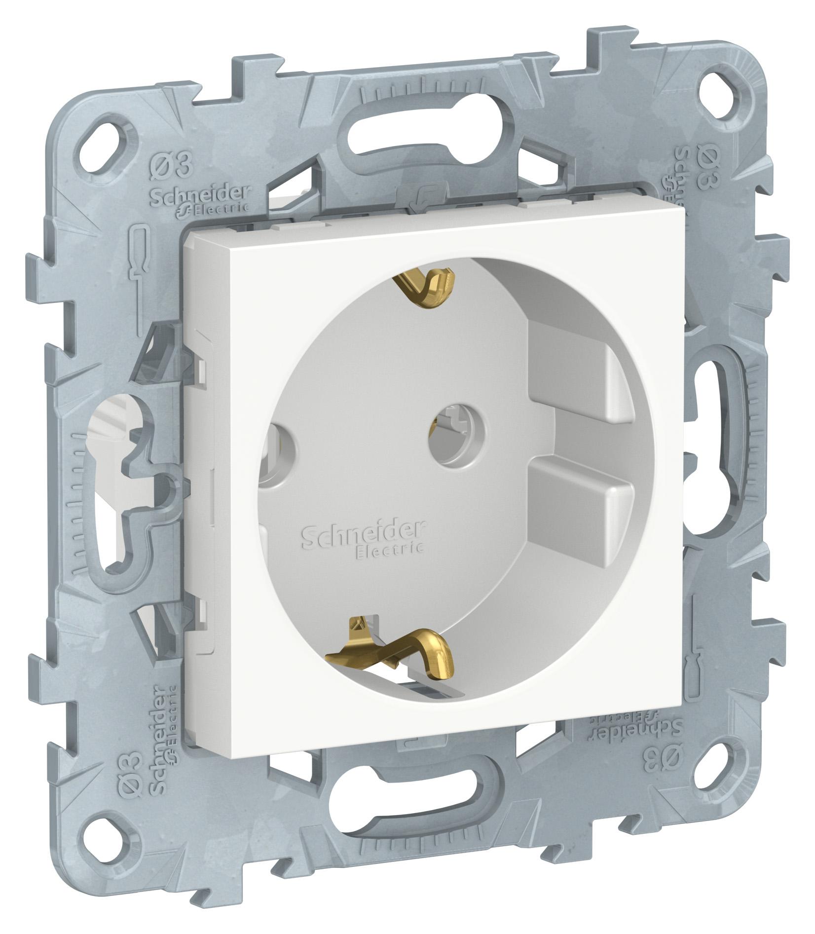

Розетка Schneider electric Nu503618, Белый, Nu503618