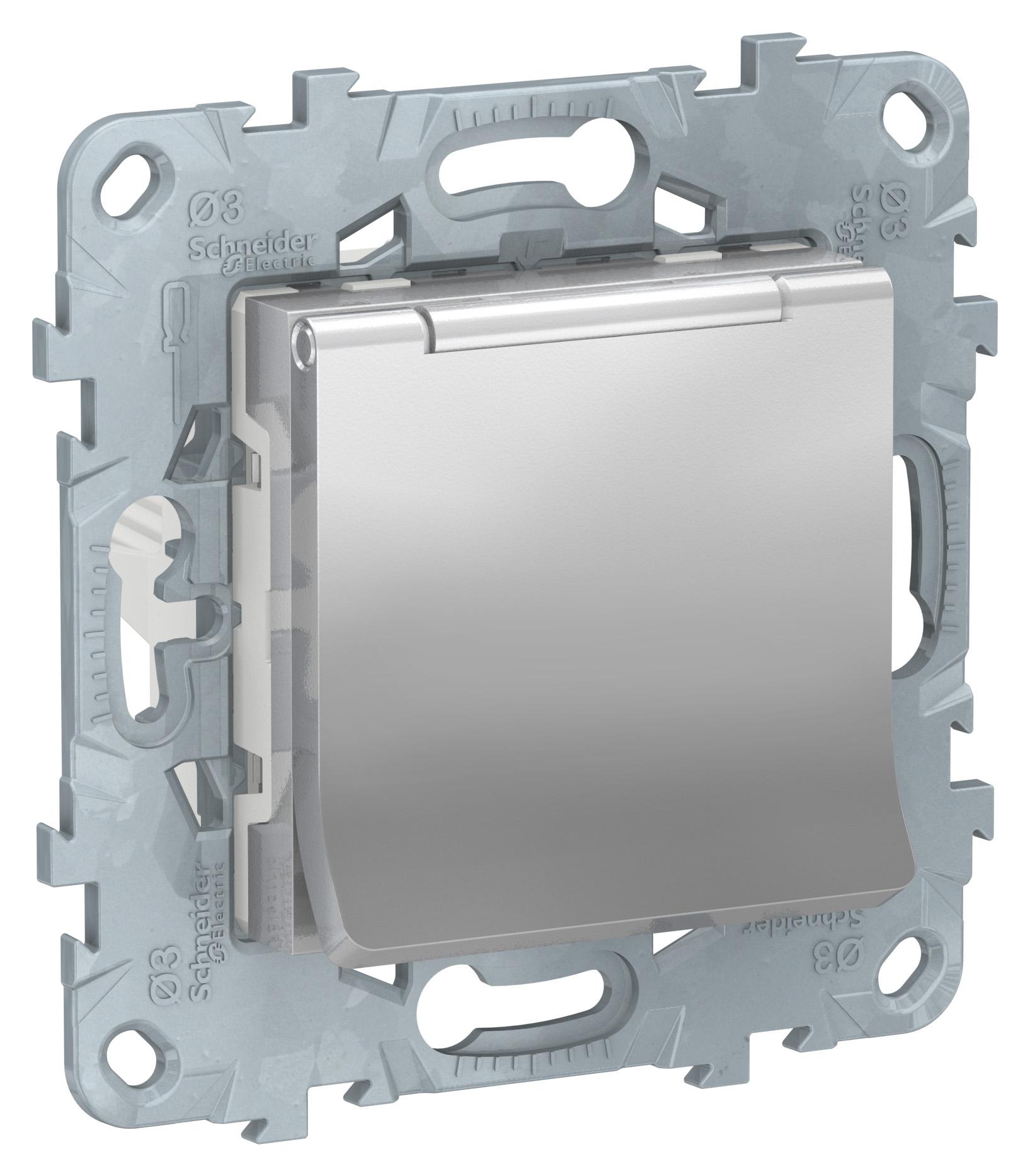 

Розетка Schneider electric Nu503730ta, Алюминий, Nu503730ta