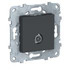 Изображение товара Розетка SCHNEIDER ELECTRIC NU546454 unica new оконечная телевизионная антрацит