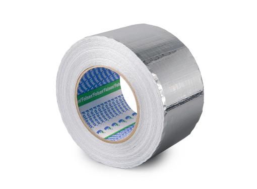 Изображение товара Алюминиевая лента FOLSEN 75мм 40м армированная серого цвета для герметизации