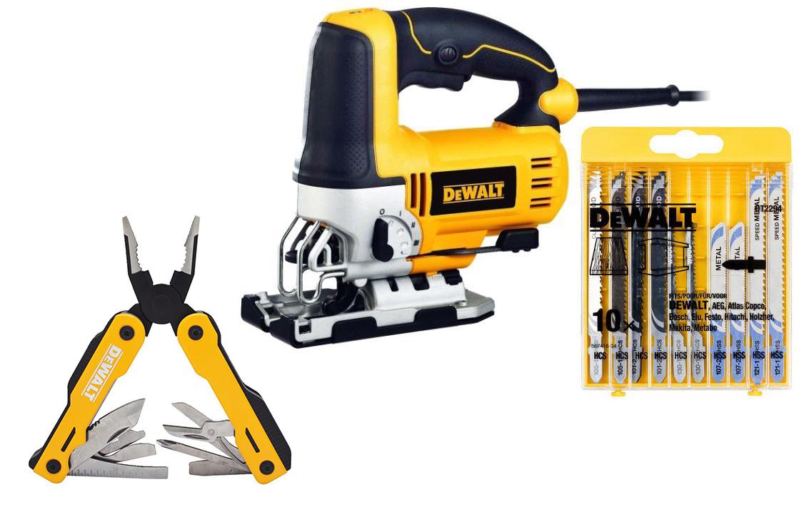 

Набор Dewalt Лобзик dw349b-ks +Мультитул mt16 (dwht71843)
