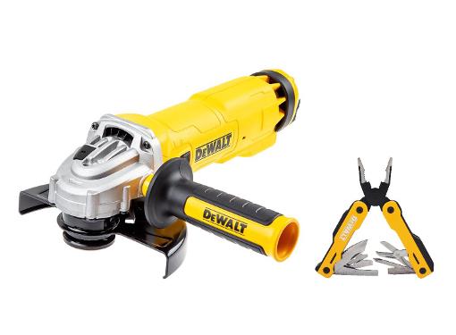 Изображение товара Набор DEWALT УШМ DWE4238KS и Мультитул MT16 (DWHT71843)