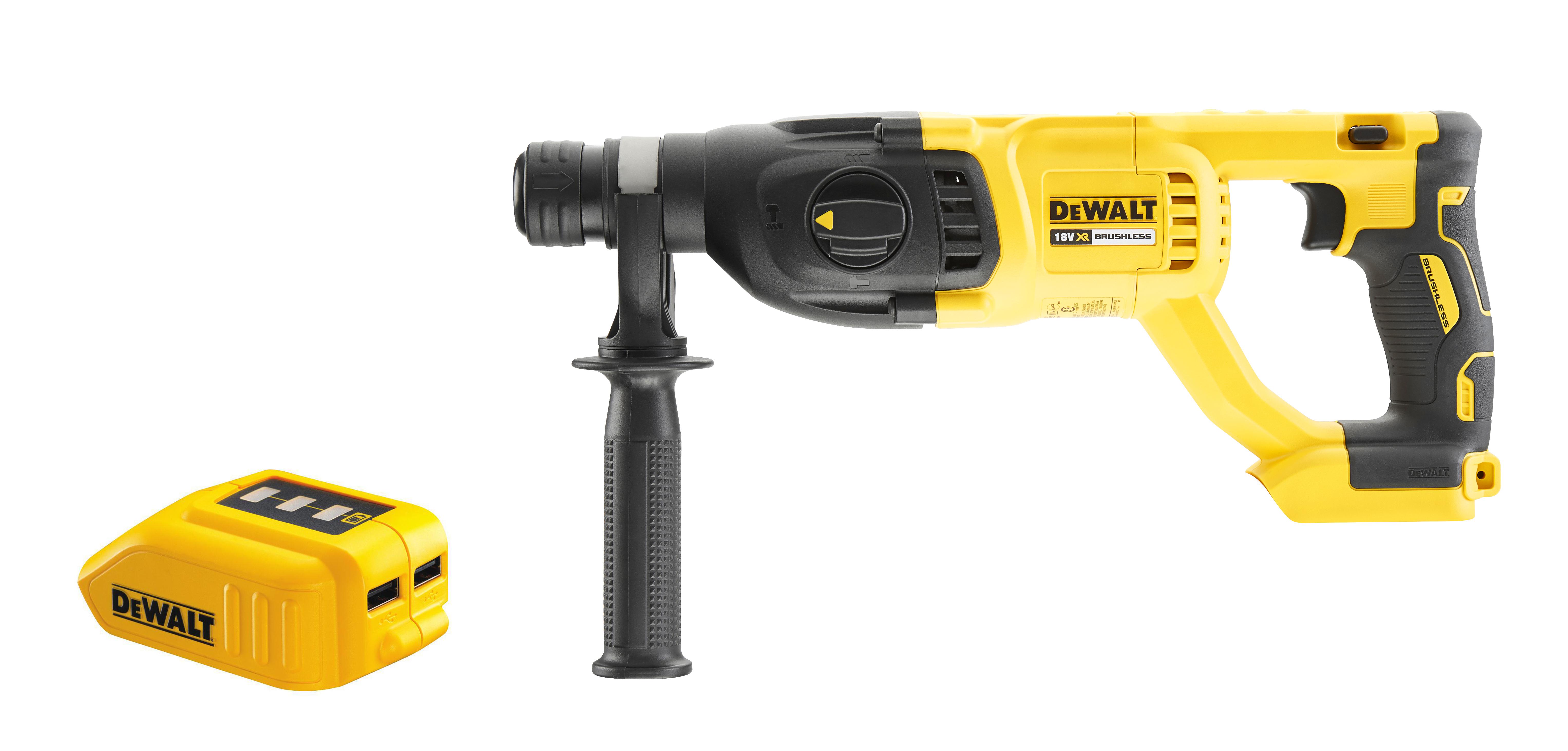 

Набор Dewalt Перфоратор dch133nxj +Зарядное устройство dcb090 usb