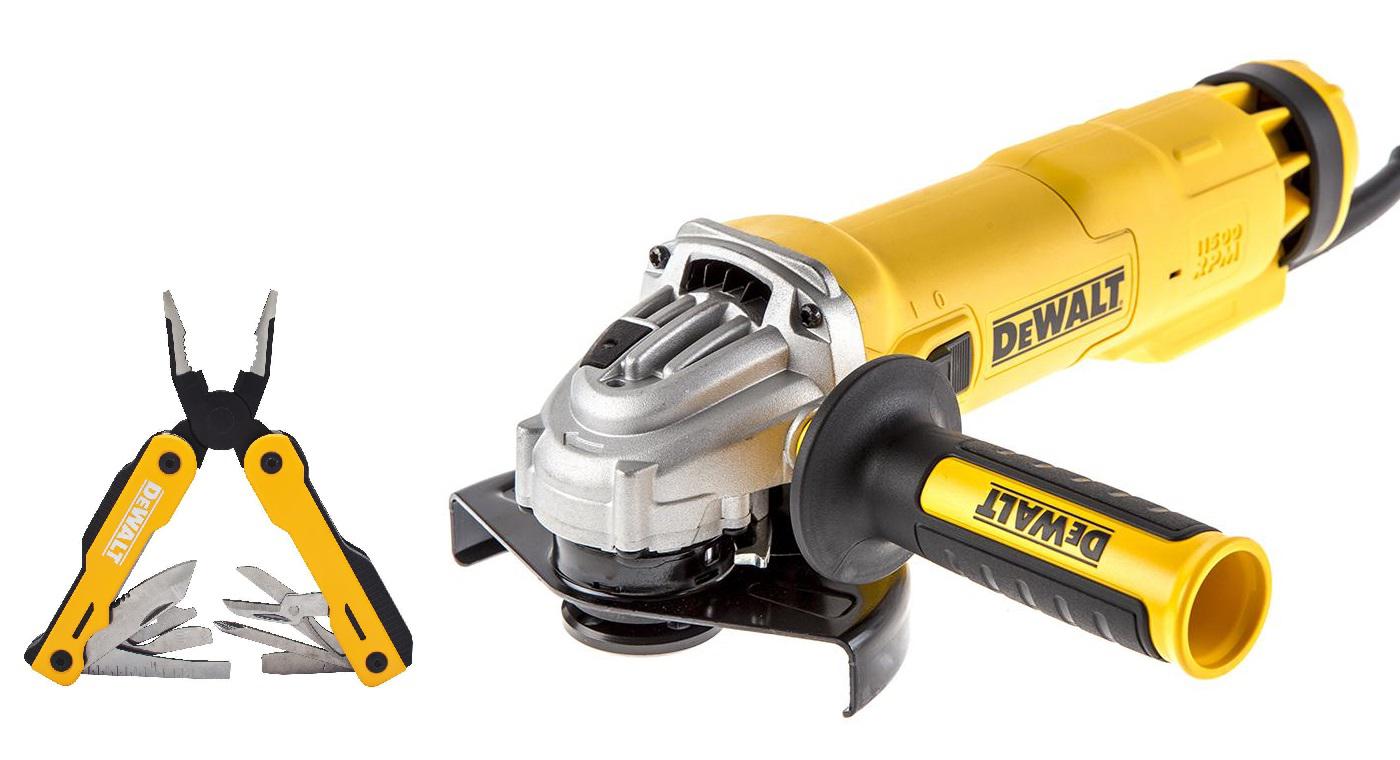 

Набор Dewalt УШМ (болгарка) dwe4237qs +Мультитул mt16 (dwht71843)