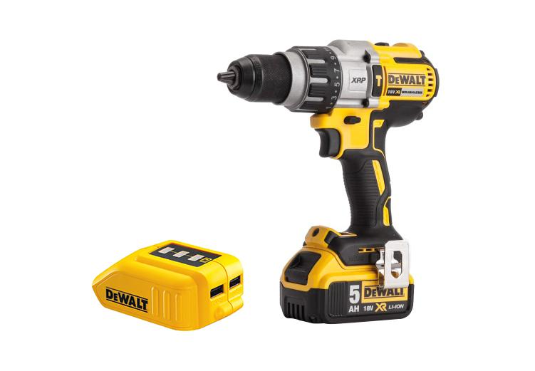 

Набор Dewalt Дрель ударная dcd996p2qw +Зарядное устройство dcb090 usb