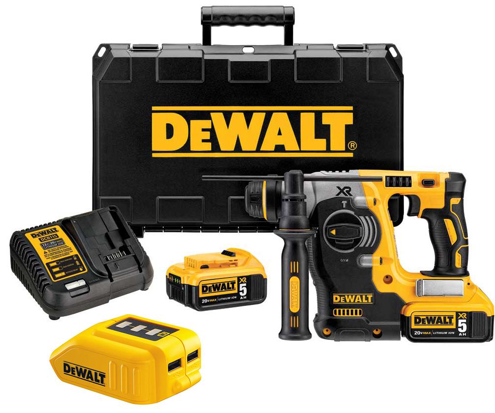 

Набор Dewalt Перфоратор dch273p2 +Зарядное устройство dcb090 usb