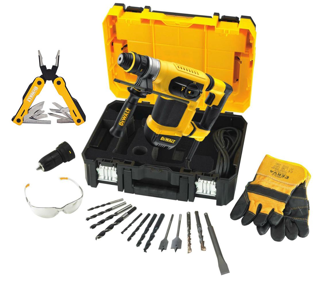

Набор Dewalt Перфоратор d25414kt +Мультитул mt16 (dwht71843)
