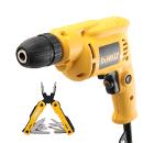 Набор DEWALT Дрель DWD014S +Мультитул MT16 (DWHT71843)