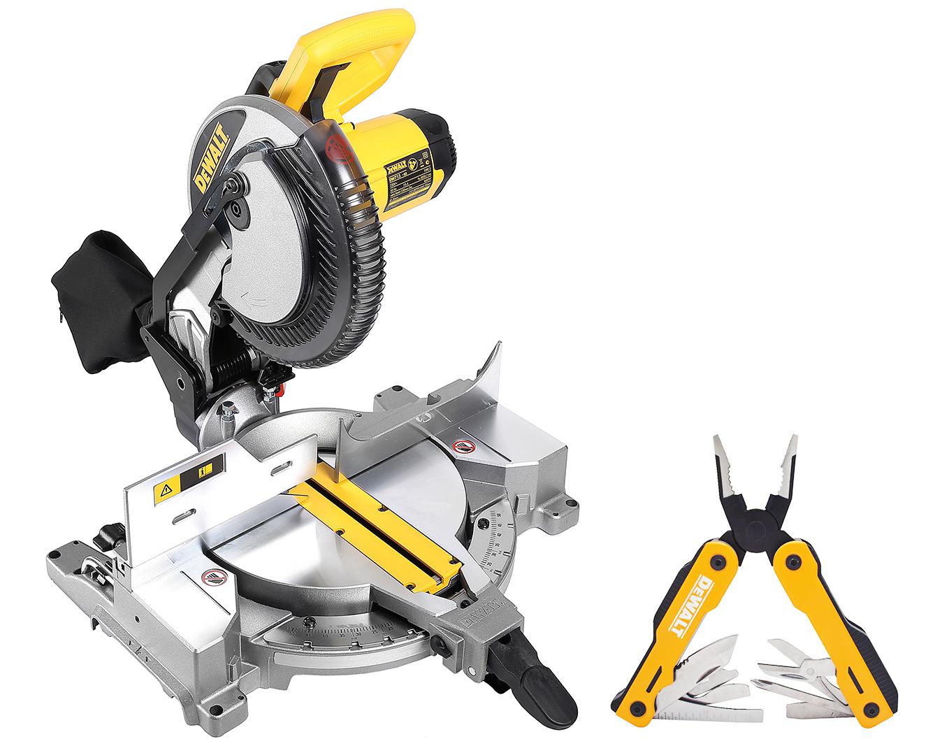 

Набор Dewalt Пила торцовочная dw713 +Мультитул mt16 (dwht71843)