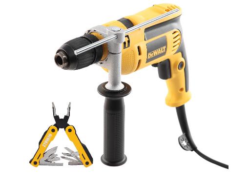 Изображение товара Набор DEWALT Дрель ударная DWD024S +Мультитул MT16 (DWHT71843)