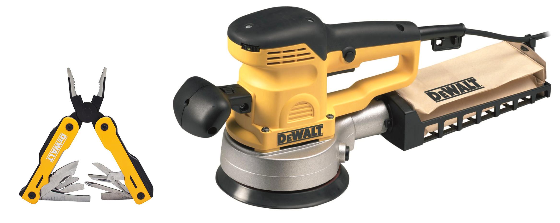 

Набор Dewalt Орбитальная (эксцентриковая) шлифмашина d26410 +Мультитул mt16 (dwht71843)