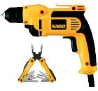 Набор DEWALT Дрель DWD112S +Мультитул MT16 (DWHT71843)