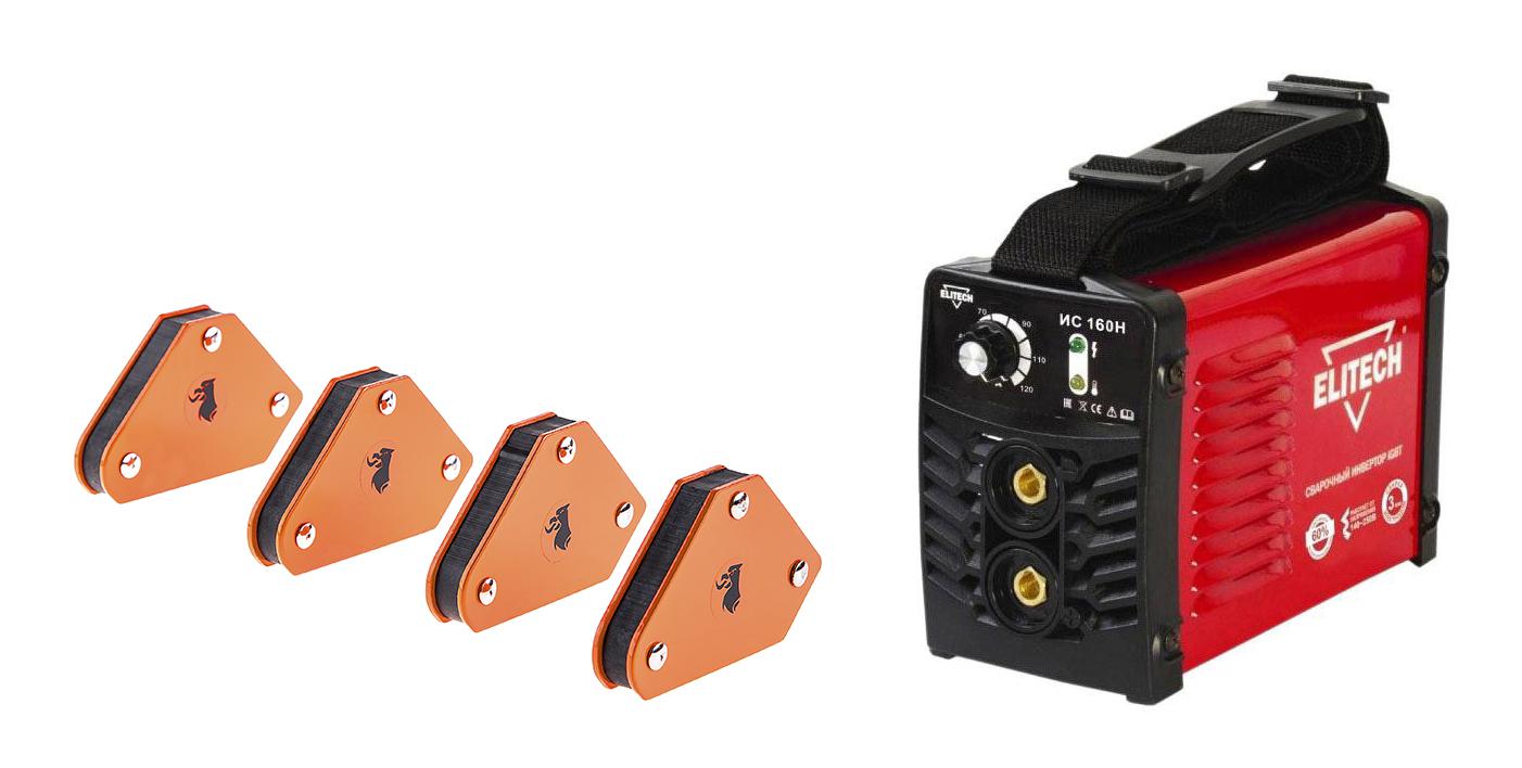 

Набор Elitech Инвертор ИС 160Н (184704) +Угольник магнитный mcs, Инвертор ИС 160Н (184704) +Угольник магнитный mcs