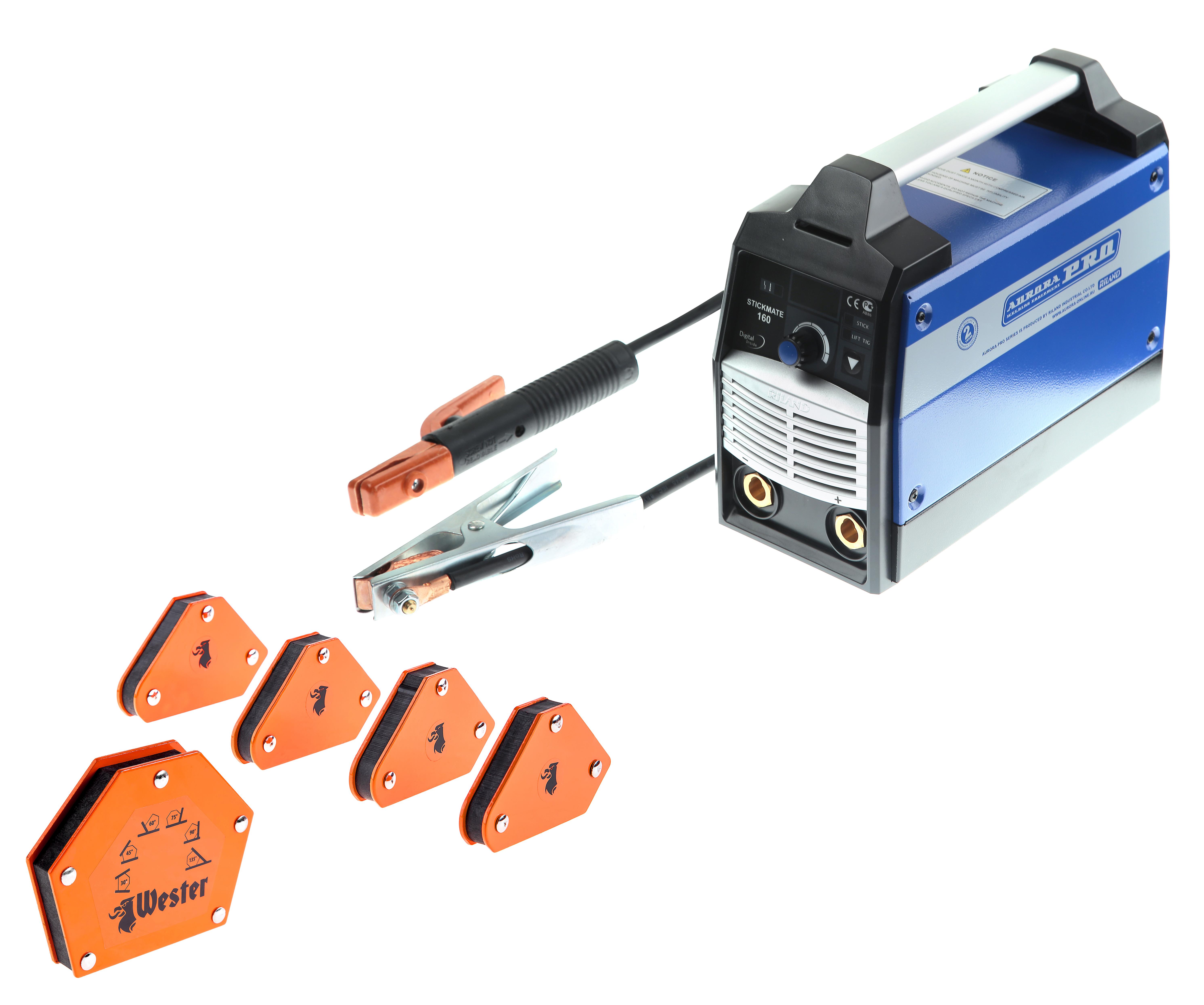 

Набор Aurora pro Сварочный аппарат stickmate 160 igbt +Угольник магнитный mcs +Угольник магнитный wmct50, Сварочный аппарат stickmate 160 igbt +Угольник магнитный mcs +Угольник магнитный wmct50