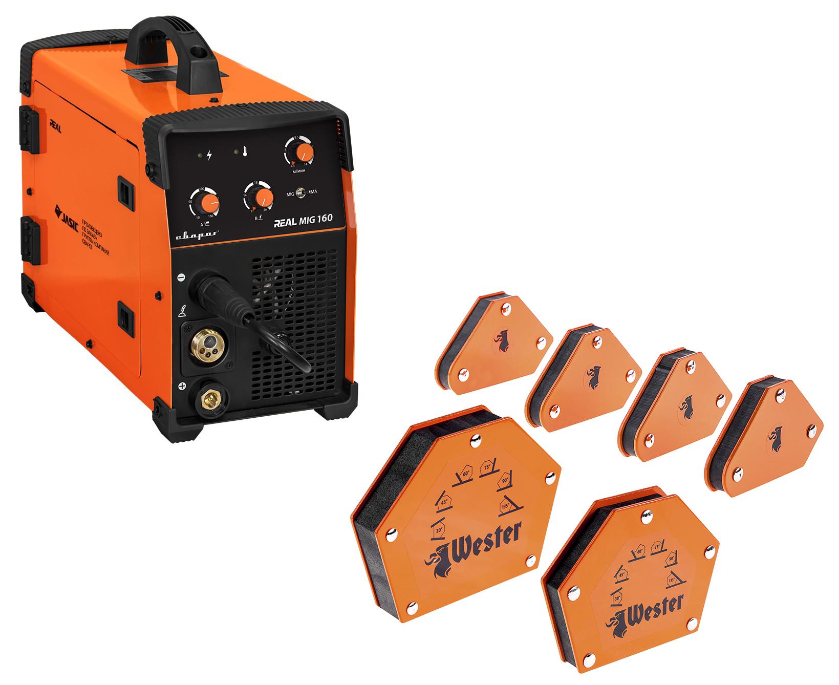 

Набор СВАРОГ Инвертор mig 160 real n24001 +Угольник магнитный mcs +Угольник магнитный wmct50 +Угольник магнитный wmct75, Инвертор mig 160 real n24001 +Угольник магнитный mcs +Угольник магнитный wmct50 +Угольник магнитный wmct75