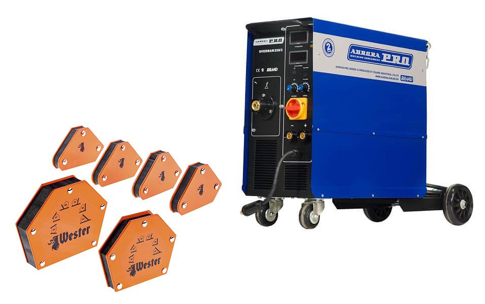 

Набор Aurora pro Сварочный полуавтомат overman 250/3 mosfet +Угольник магнитный mcs +Угольник магнитный wmct50 +Угольник магнитный wmct75, Сварочный полуавтомат overman 250/3 mosfet +Угольник магнитный mcs +Угольник магнитный wmct50 +Угольник магнитный wm