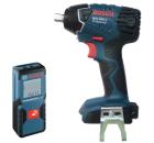 Набор BOSCH Гайковерт аккумуляторный GDS 18 V-LI (06019A1S0C) без акк. и з.у +Дальномер GLM 30 (0601072500)