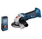 Набор BOSCH УШМ (болгарка) GWS 18 V-LI (060193A300) +Дальномер GLM 30 (0601072500)