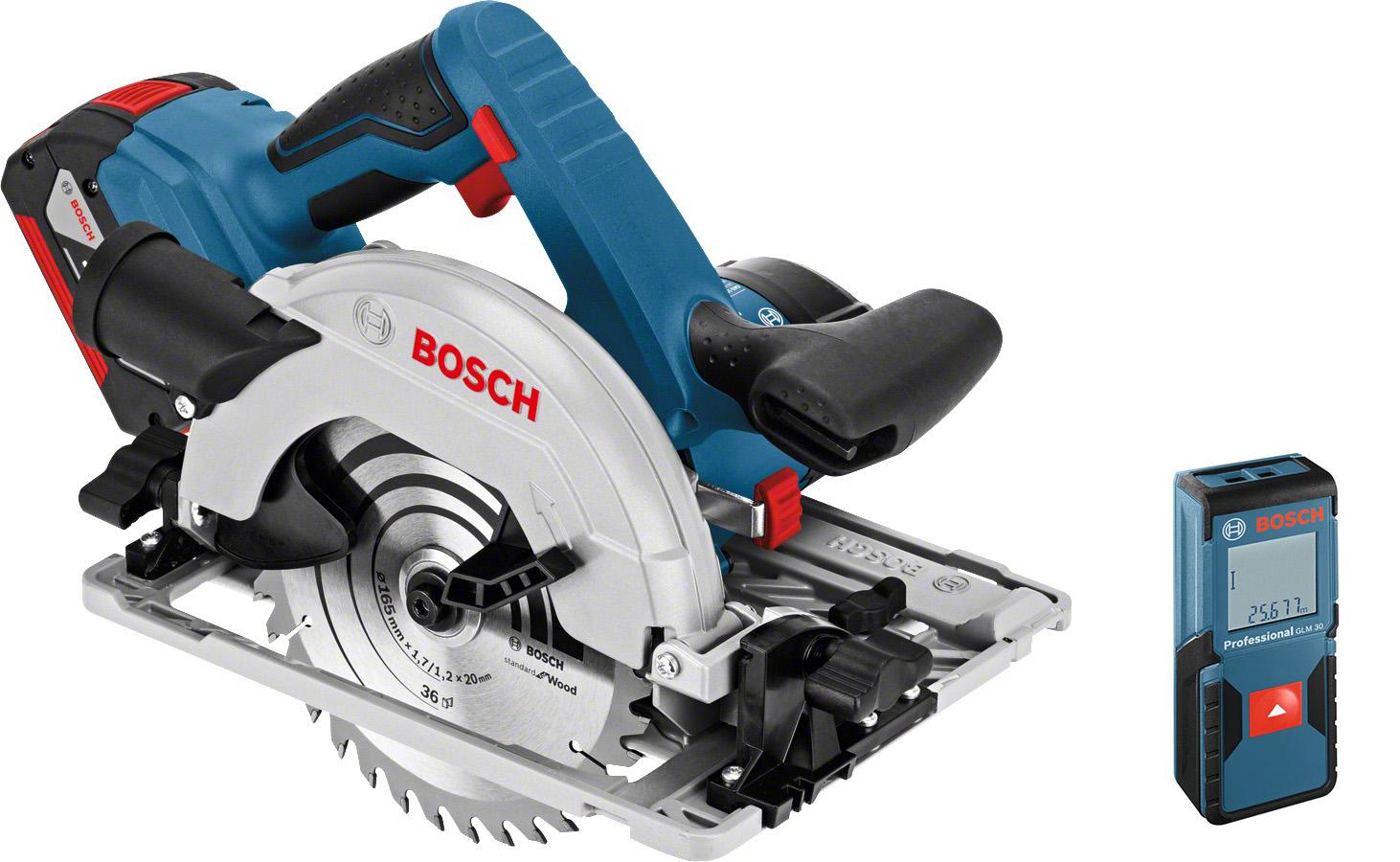 

Набор Bosch Пила циркулярная gks 18v-57 (0.601.6a2.200) +Дальномер glm 30 (0.601.072.500)