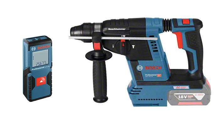 

Набор Bosch Перфоратор gbh 18v-26 (0.611.909.000) +Дальномер glm 30 (0.601.072.500)