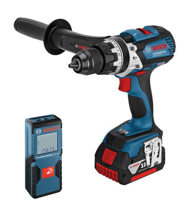 

Набор Bosch Дрель аккумуляторная gsb 18 ve-ec (0.601.9f1.302) +Дальномер glm 30 (0.601.072.500)