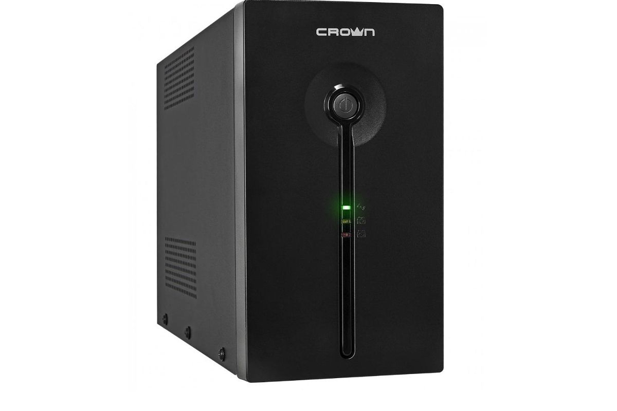 Источник бесперебойного питания Crown Line Intractive CMU-SP1200EURO USB  1200VA720W - цена, фото - купить в Москве, СПб и РФ