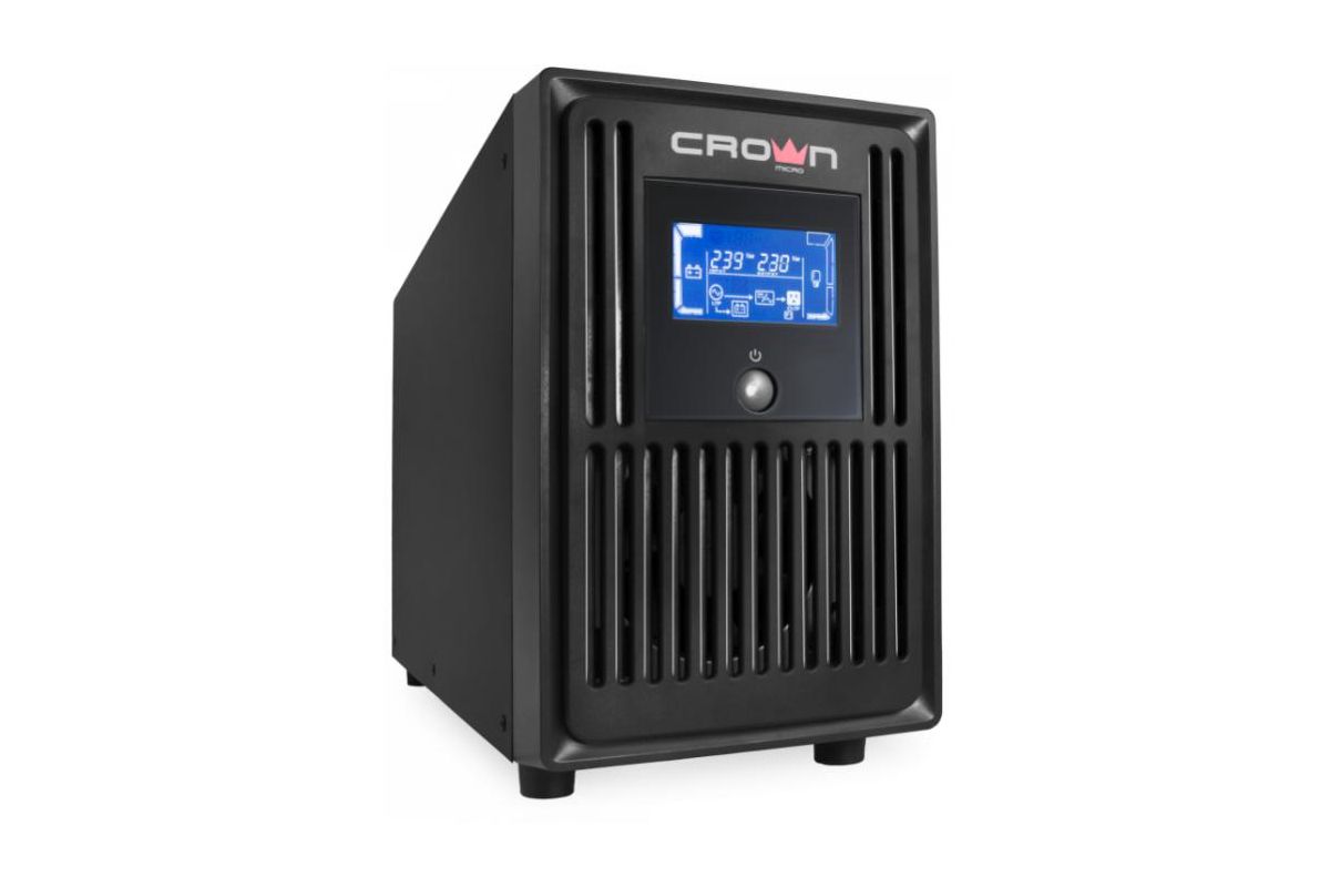 Инвертор CROWN MARVEL 1K 1000VA/700W купить в Уфе по доступной цене:  характеристики и фото