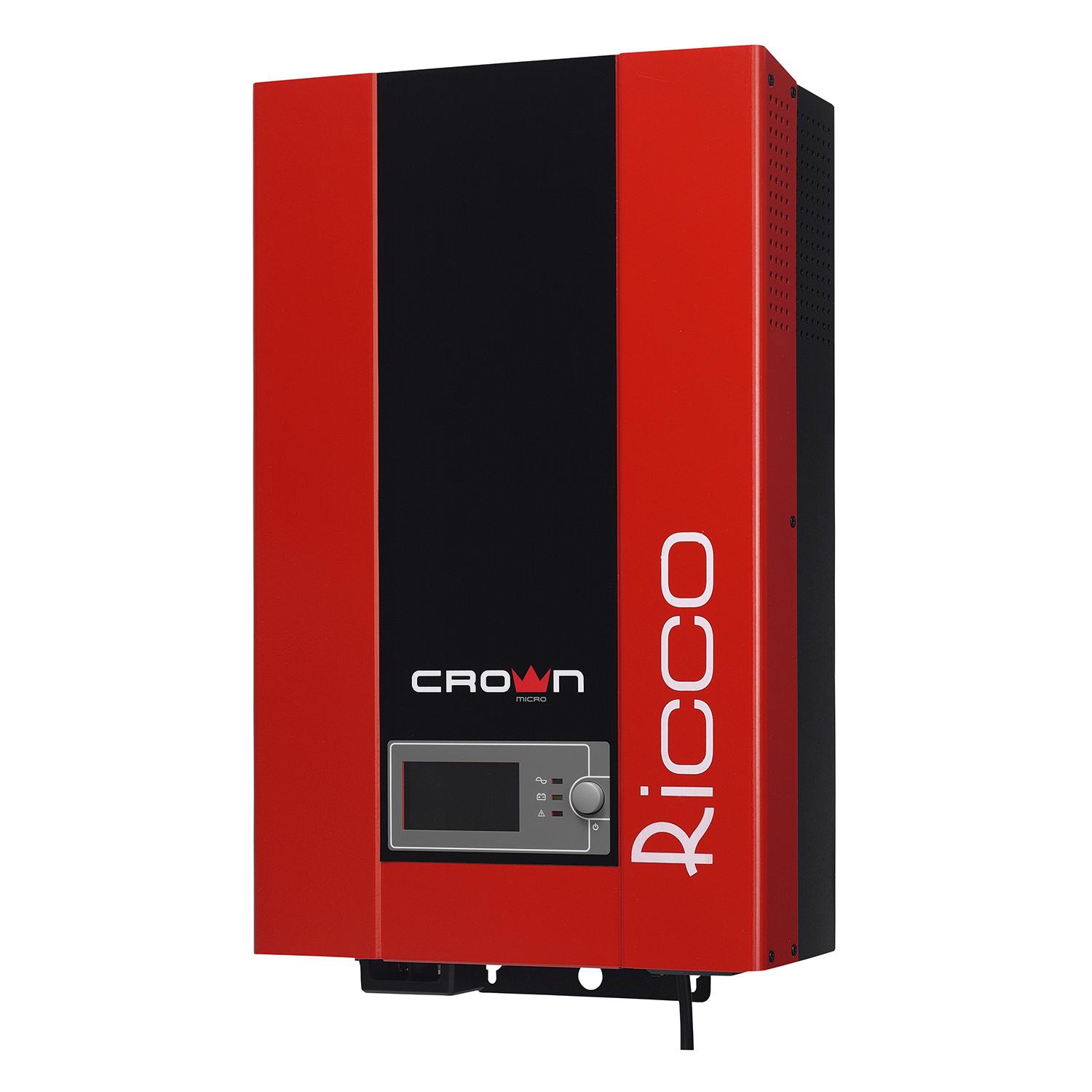 

Инвертор Crown Ricco 2.4k 2400va/1440w, Ricco 2.4k 2400va/1440w