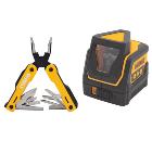 Набор DEWALT Уровень DW0811-XJ +Мультитул MT16 (DWHT71843)