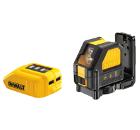 Набор DEWALT Уровень DCE088D1R-QW +Зарядное устройство DCB090 Usb