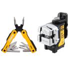 Набор DEWALT Уровень DW089K +Мультитул MT16 (DWHT71843)