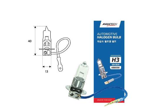 Изображение товара Автолампа головного света Avantech AB0006 - яркое освещение для авто