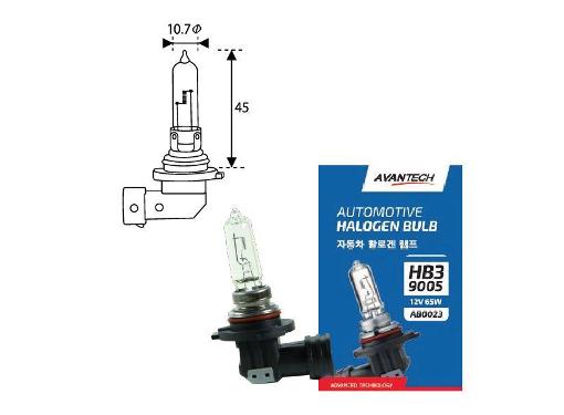 Изображение товара Автолампа AVANTECH AB0023 для головного света автомобиля