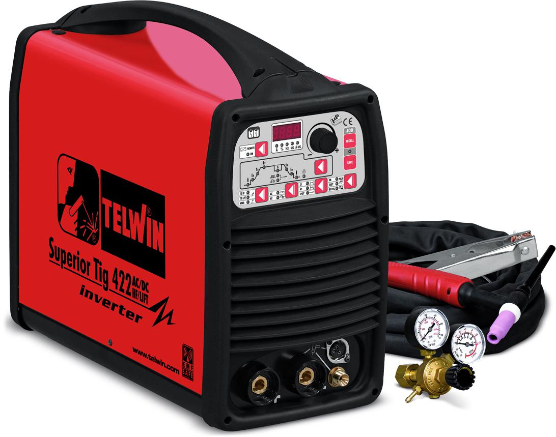 

Сварочный аппарат Telwin Superior tig 422 ac/dc-hf/lift 400v