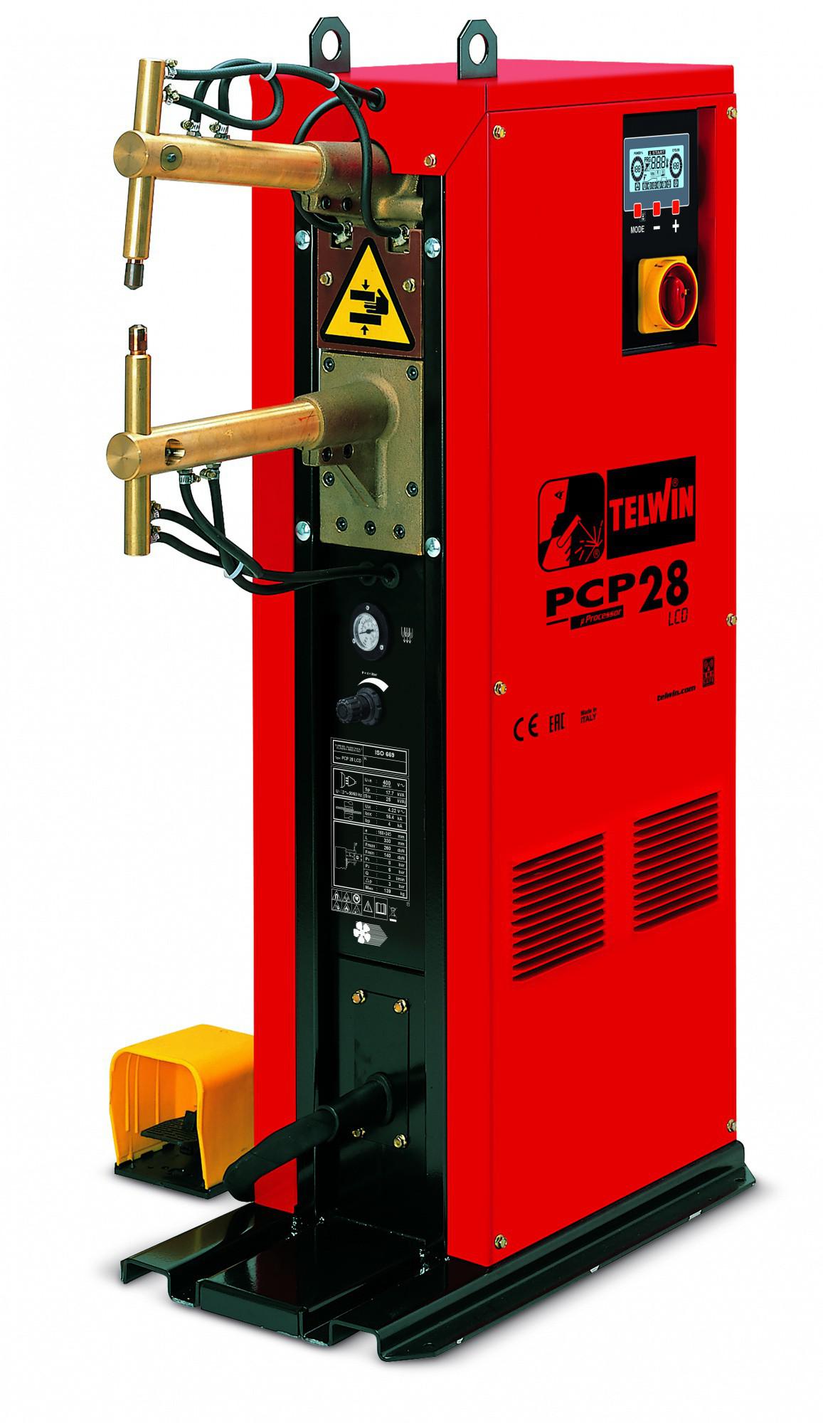 

Сварочный аппарат Telwin Pcp 28 lcd 400v, Pcp 28 lcd 400v