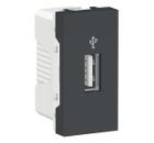Изображение товара Коннектор SCHNEIDER ELECTRIC NU342954 unica modular USB антрацит