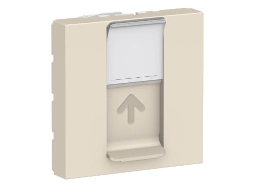 Изображение товара Панель Schneider Electric NU941144 Unica Modular 2 модуля антрацит RJ45