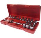 Изображение товара Набор бит JTC HEX TORX SPLINE 1/2'' JW0895 18 шт для различных работ