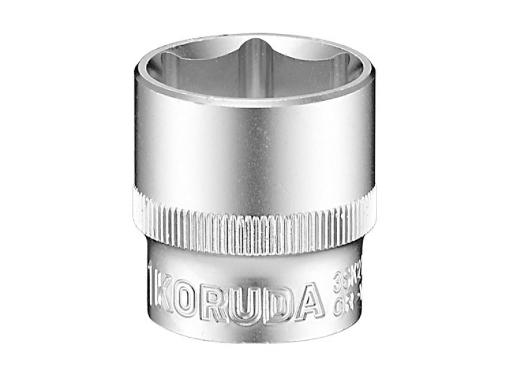 Изображение товара Головка торцевая KORUDA размер 21мм, S 3/8'' (3SK21)