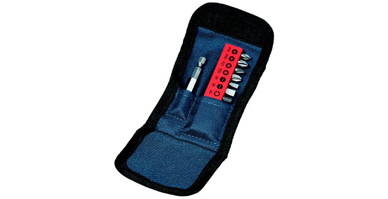 Дрель-шуруповерт BOSCH GSR 120-Li (06019F7004)+ н-р сверл 12шт и н-р бит 11шт