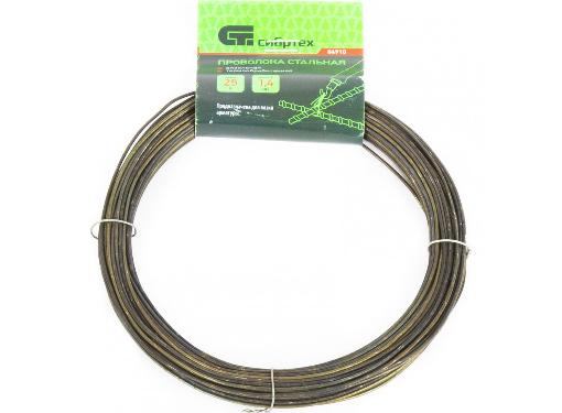 Изображение товара Проволока стальная вязальная СИБРТЕХ 84910