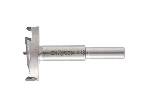 Изображение товара Сверло Форстнера по дереву 48 мм СИБРТЕХ 704848 для точных отверстий